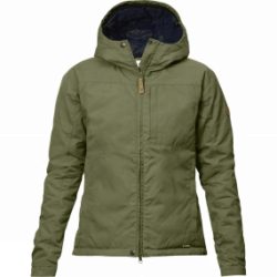 Fjallraven Womens Kiruna Padded Jacket Green
